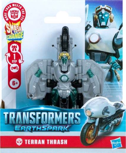 Transformers Earthspark Terran Thrash – figurka z szybką przemianą