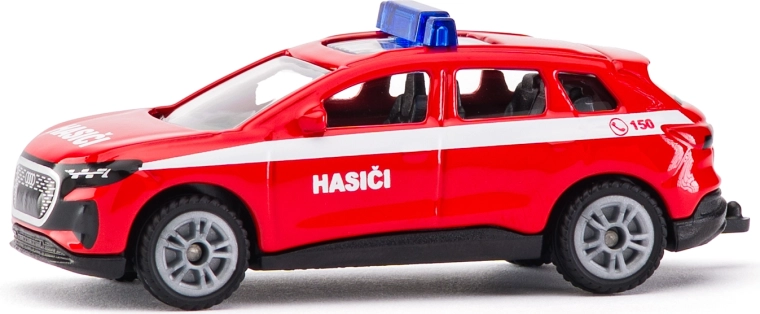 Siku samochód dowodzenia straży pożarnej Audi Q4 e-tron – wersja czeska