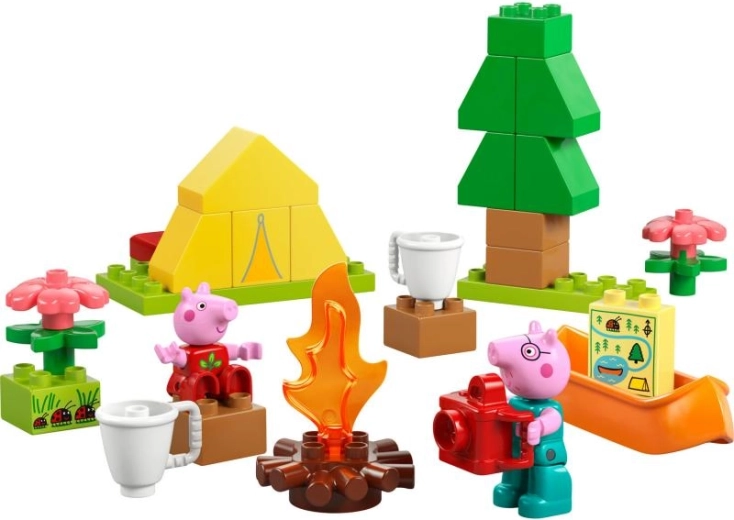 LEGO DUPLO PEPPA PIG – kempingowa przygoda