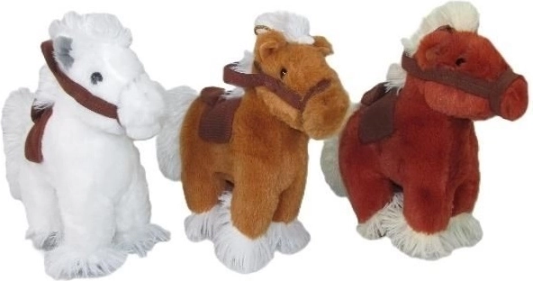 Pluszowy konik z dźwiękiem 20 cm