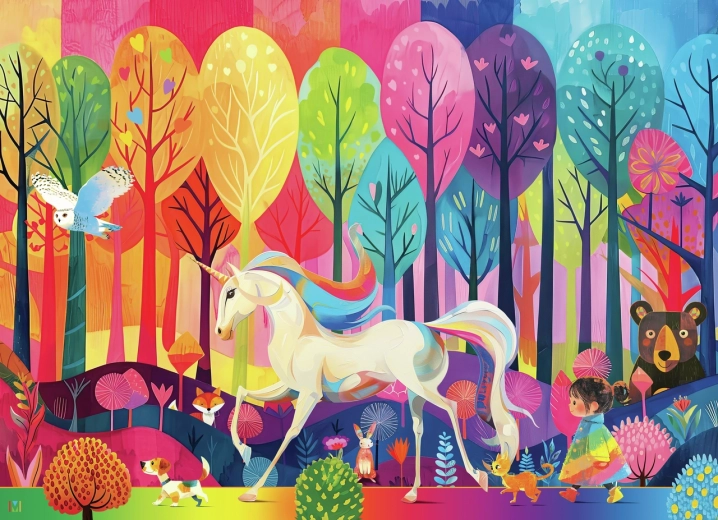 Ravensburger Puzzle fantastyczna przyroda 60 elementów