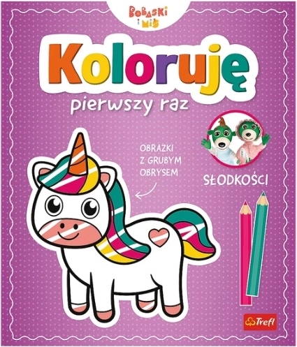 Koloruję po raz pierwszy – słodycze