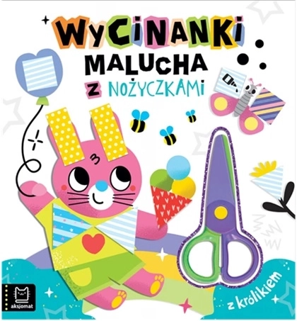 Wycinanki malucha z nożyczkami – wycinanki z króliczkiem
