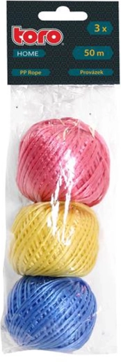 Sznurek do pakowania 50 m, zestaw 3 szt.