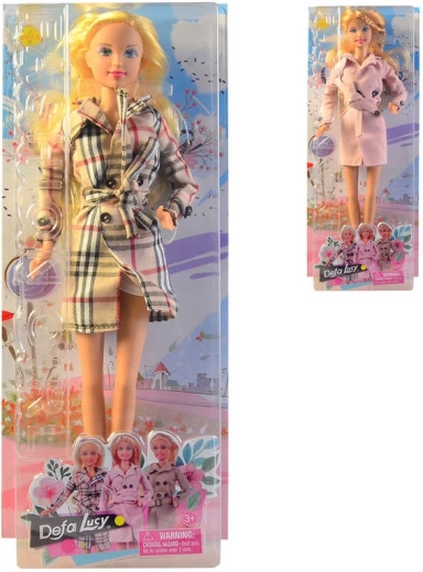 Lalka Defa Lucy w modnym płaszczyku 30 cm - 1 sztuka