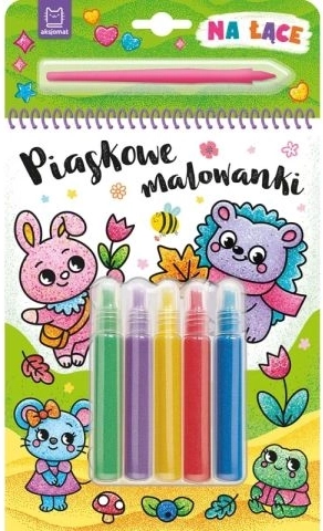 Piaskowe malowanki Na łące