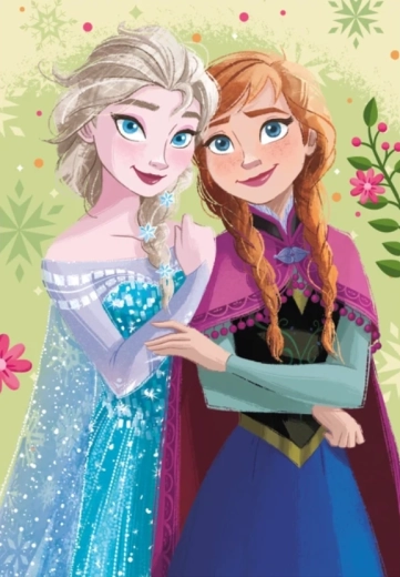 Dino puzzle z klejnotami wiosenny portret 200 elementów