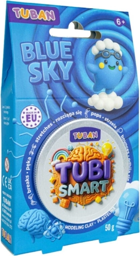 Plastelina Tubi Smart niebieska Blue Sky 50 g