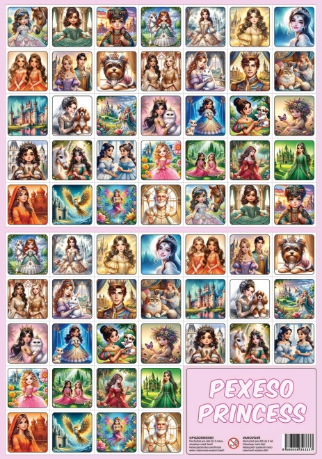 Pexeso Księżniczki