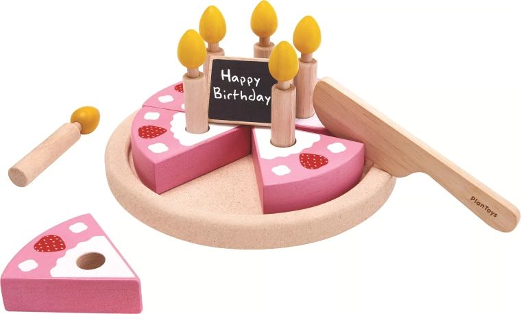 Drewniany tort urodzinowy PlanToys