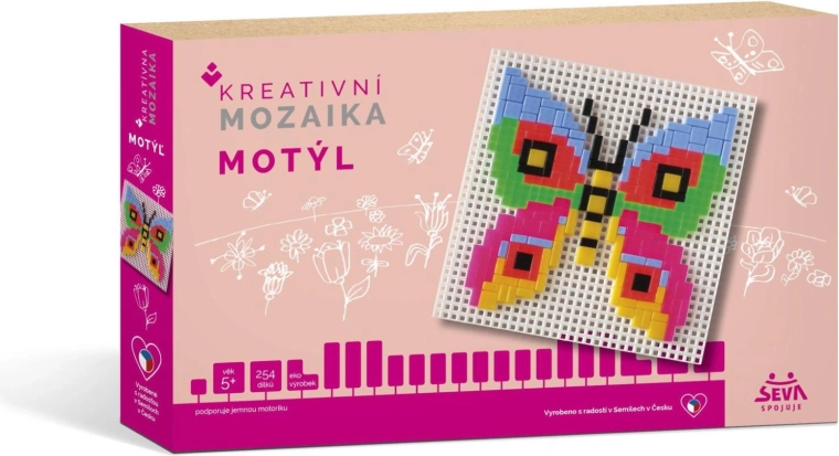 Kreatywna mozaika Motyl 254 elementy
