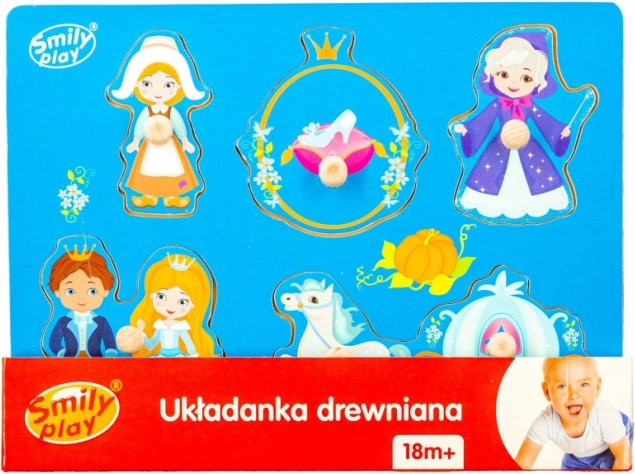 Drewniana układanka Popieluszka