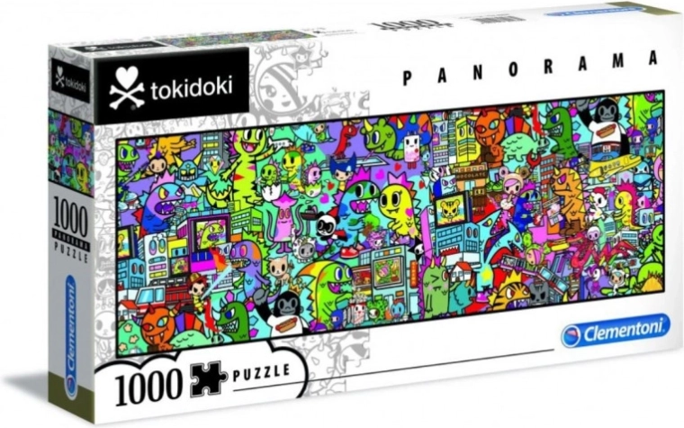 Panoramiczne puzzle TOKIDOKI 1000 elementów – Clementoni