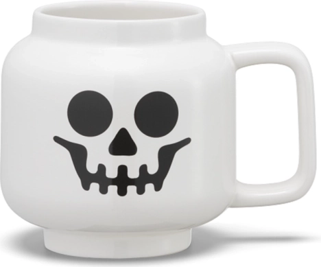 Ceramiczny kubek LEGO – głowa minifigurki-szkieletu 255 ml