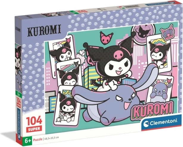 Puzzle CLE super Kuromi 104 elementy