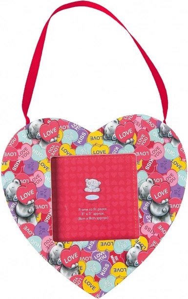 Zawieszana ramka w kształcie serca ME TO YOU