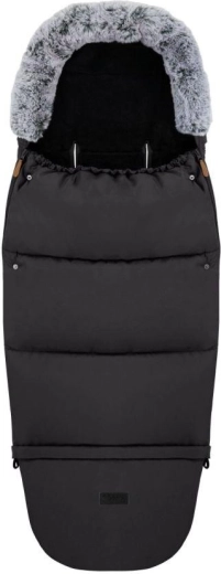 zimowy śpiworek 2w1 MoMi Sardi czarny