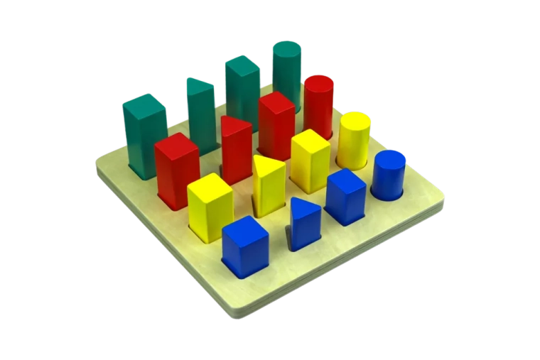 Drabinka Montessori – bryły geometryczne