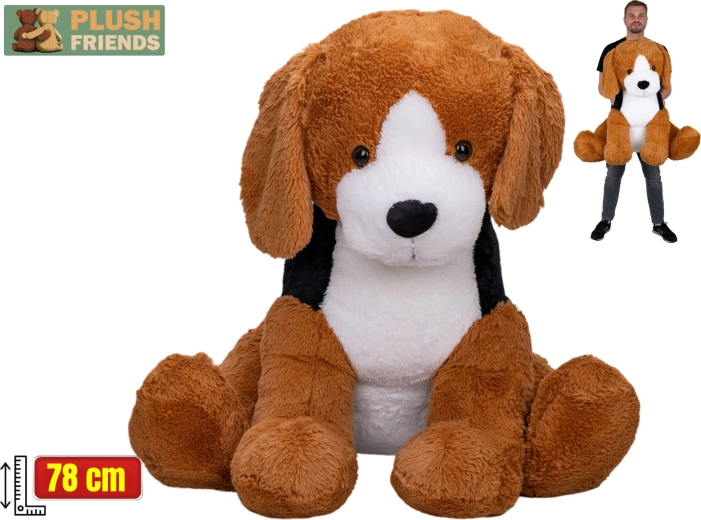 Plush Friends pluszowy pies 78 cm