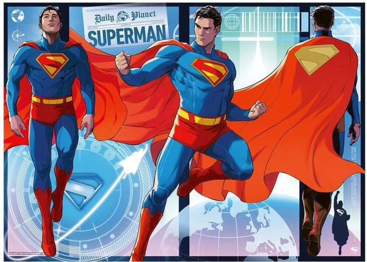 Puzzle RAVENSBURGER Superman: Last Son of Krypton 1000 elementów