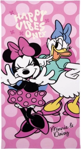 Ręcznik Minnie Mouse z mikrofibry 70 × 140 cm