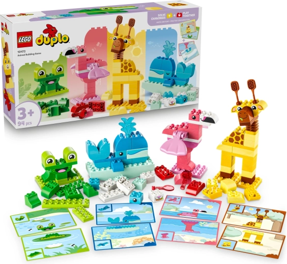 LEGO DUPLO gra w budowanie zwierzątek