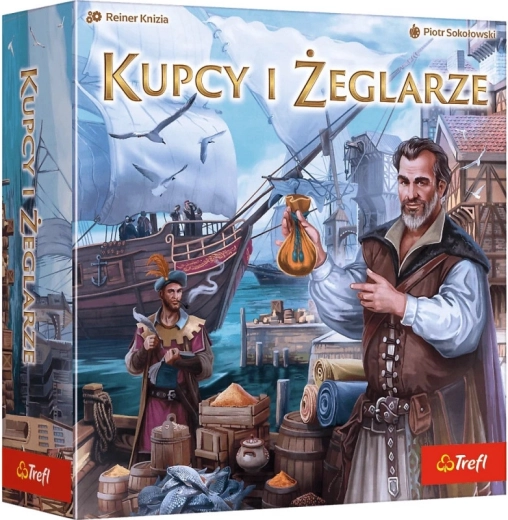 Kupcy i żeglarze – rodzinna gra strategiczna TREFL