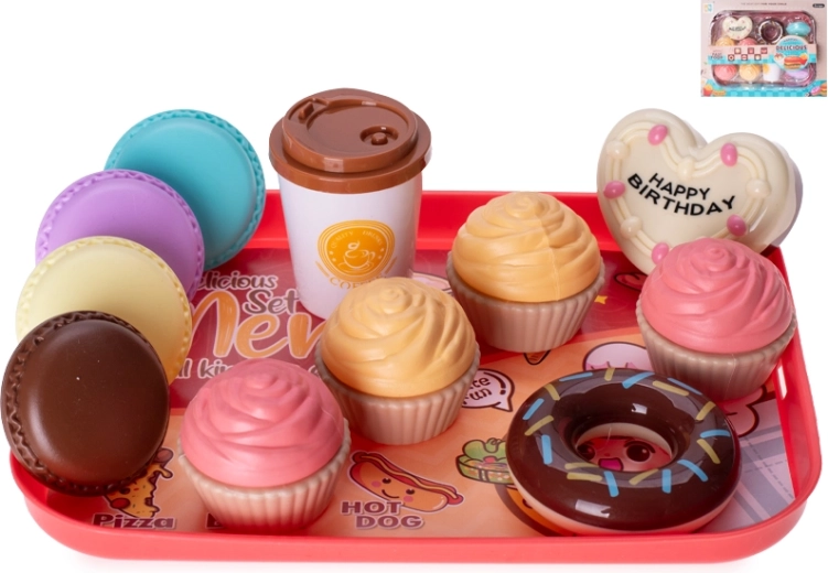 Zestaw cukierniczy z tacą 22 × 16 cm, 11 elementów