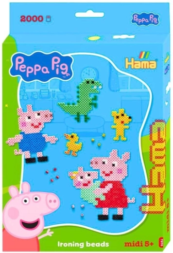 Zestaw prezentowy Peppa Pig – koraliki do prasowania MIDI