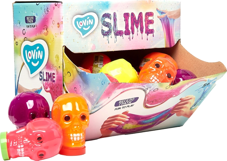 Lovin antystresowy slime czaszka 100 ml - 1 sztuka