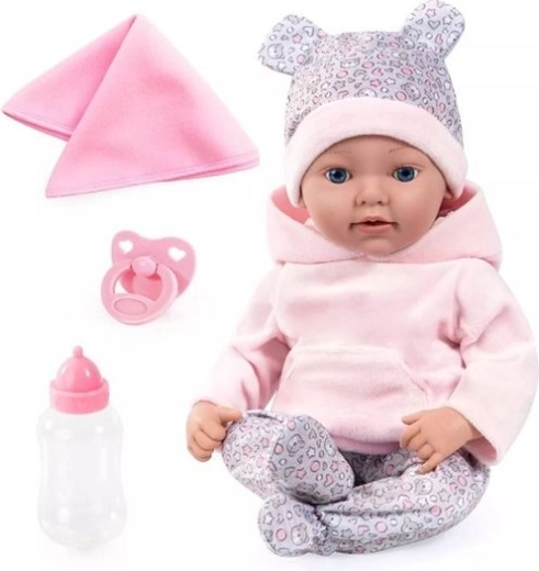 Reborn bobas Bayer 38 cm z akcesoriami