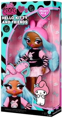 Modna lalka L.O.L. Surprise O.M.G. Hello Kitty i My Melody - 1 sztuka