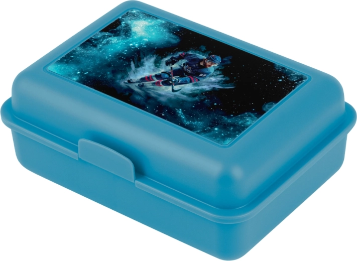 Baagl pudełko śniadaniowe Hokej, niebieskie