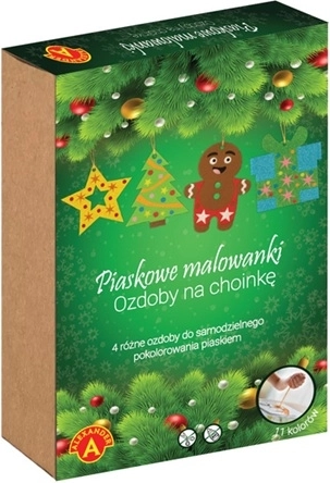Alexander malowanie piaskiem – ozdoby świąteczne Pierniczek