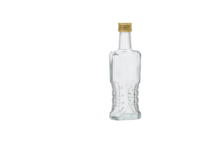 Szklane butelki 100 ml z zakrętką 22 mm – zestaw 12 szt.