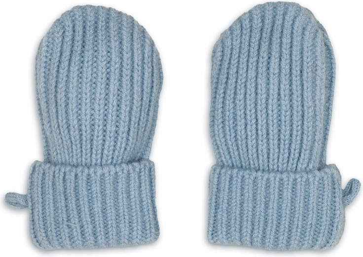 Lodger rękawiczki merino blue fogg 0–12 miesięcy