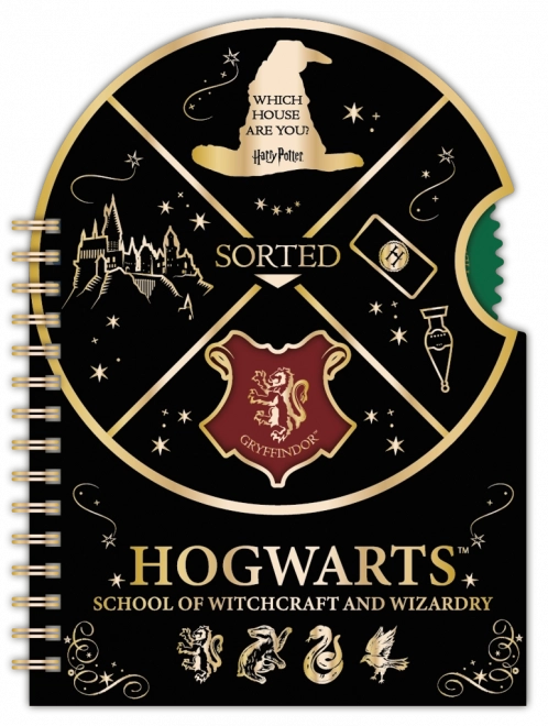 Harry Potter notes ze spinnerem Hogwart, w linie