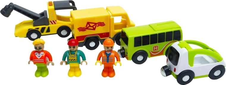 2Kids Toys zestaw miejskich pojazdów z figurkami