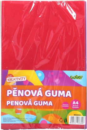 Samoprzylepna pianka EVA A4 20x30 cm, 10 szt.