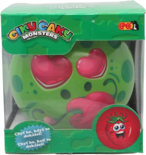 Ciky Caky Monsters zabawna piłka – Zielony