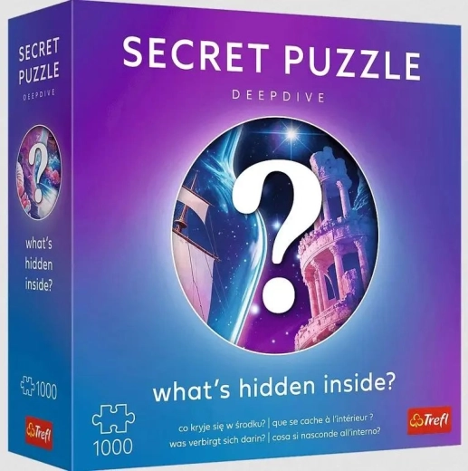 Trefl Premium Plus Secret Puzzle Głębokie zanurzenie 1000 elementów