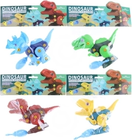 Wkręcany dinozaur – zestaw konstrukcyjny dla dzieci