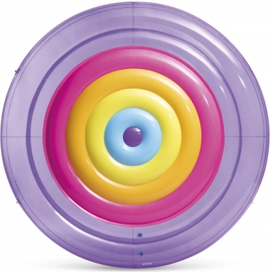 Nadmuchiwana leżanka Tęczowa wyspa