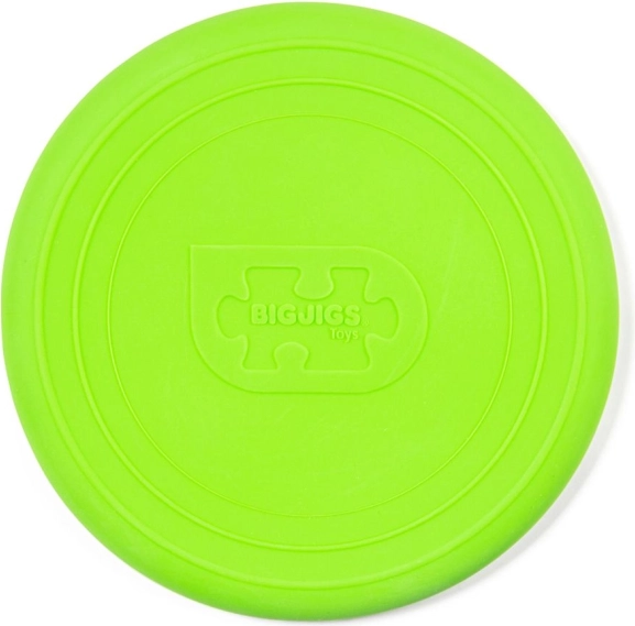 Frisbee Bigjigs Toys zielone do zabawy na zewnątrz