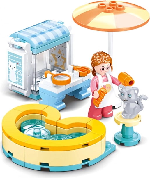 Sluban Girls Dream koci salon zestaw konstrukcyjny