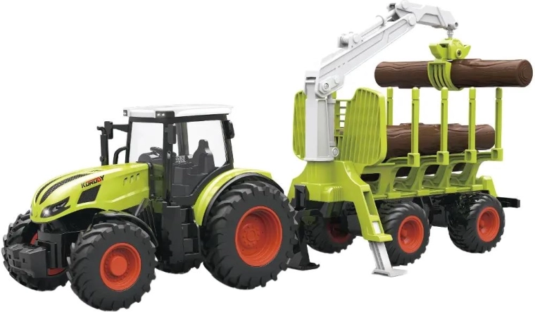 Zdalnie sterowany traktor leśny Buddy Toys