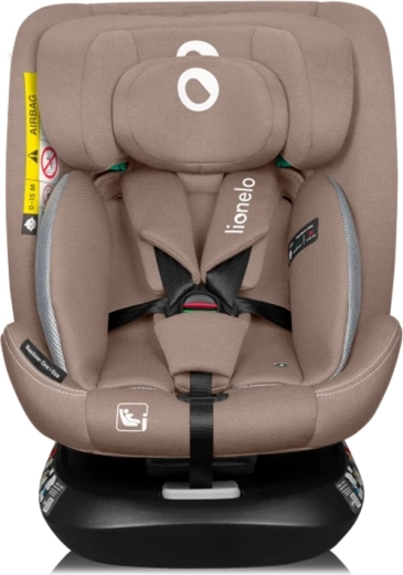 Lionelo Bastiaan One i-Size obrotowy fotelik samochodowy 40–150 cm, Beige Sand