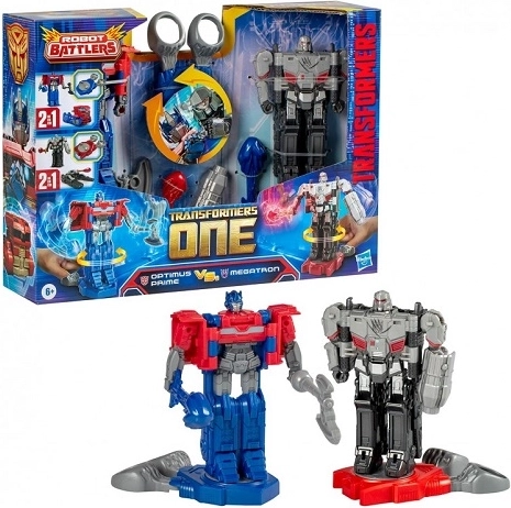 Transformers One Robot Battlers Optimus Prime i Megatron - 2 szt.