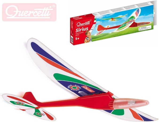 Quercetti Sirius II rzucany model szybowca w pudełku - 1 sztuka