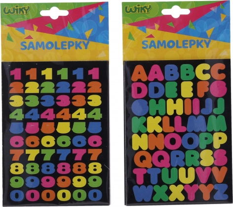 Naklejki 11,5x15 cm - 2 rodzaje